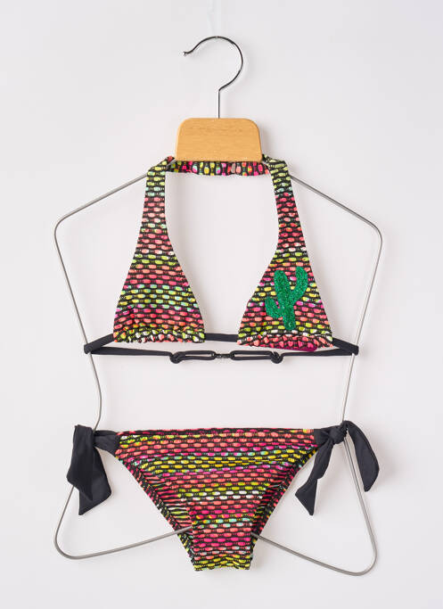 Costum de baie din două piese negru HISTOIRE DE PLAGE fată