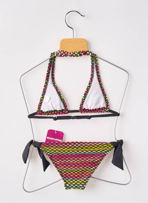 Costum de baie din două piese negru HISTOIRE DE PLAGE fată