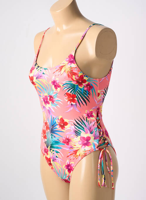 Costum de baie dintr-o singură piesă roz PROMISE femeie