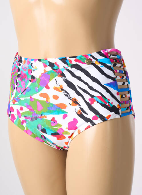 Chiloți de baie violet PROMISE femeie