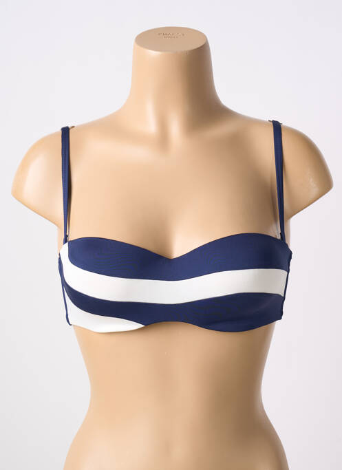 Sutien de costum de baie albastru HUIT femeie