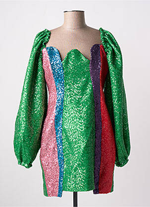 Rochie scurtă verde MY BEST FRIENDS femeie