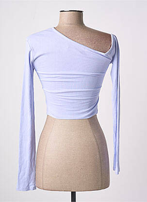 Top elasticitate mâneci lungi violet LAMA JOUNI femeie