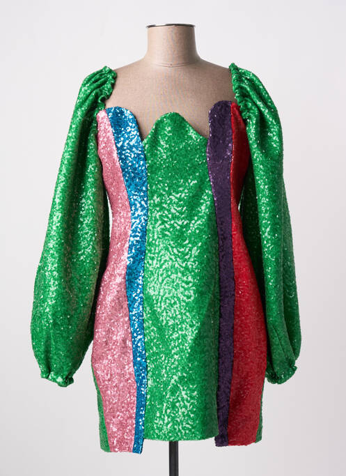 Rochie scurtă verde MY BEST FRIENDS femeie