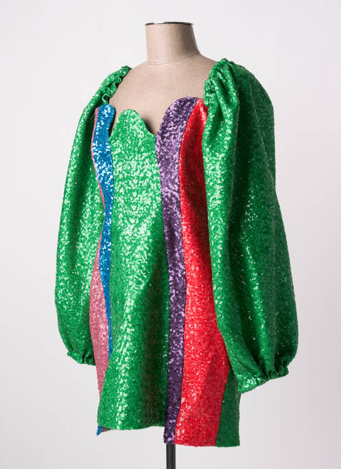 Rochie scurtă verde MY BEST FRIENDS femeie