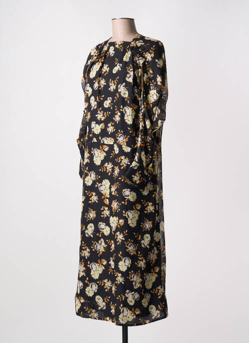 Rochie lungă negru VICTORIA BECKHAM femeie