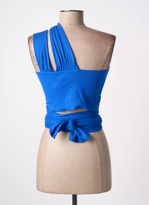 Top albastru LAMA JOUNI femeie