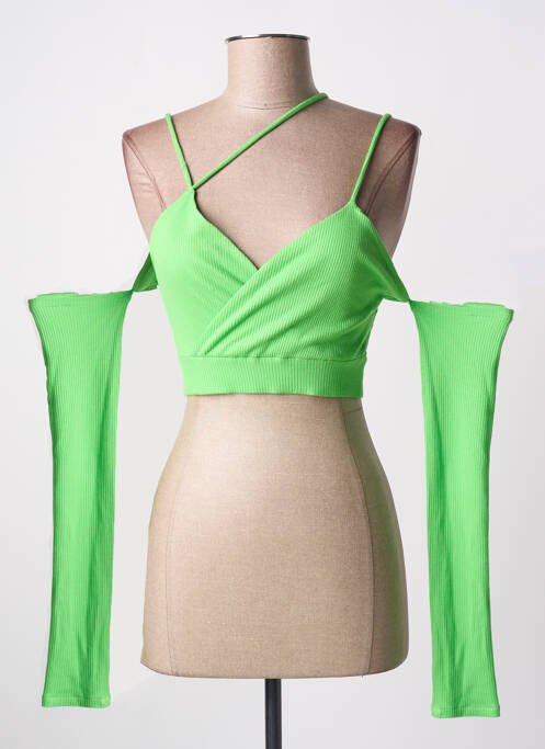 Top verde LAMA JOUNI femeie