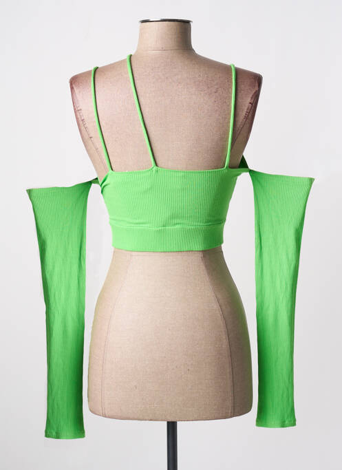 Top verde LAMA JOUNI femeie