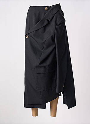 Fustă midi negru ENFÖLD femeie