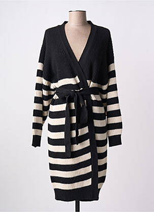 Vestă cu mâneci lungi negru BRAND UNIQUE femeie