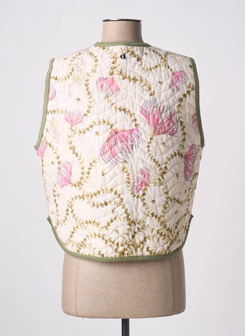 Vestă fără mâneci bej DIXIE femeie