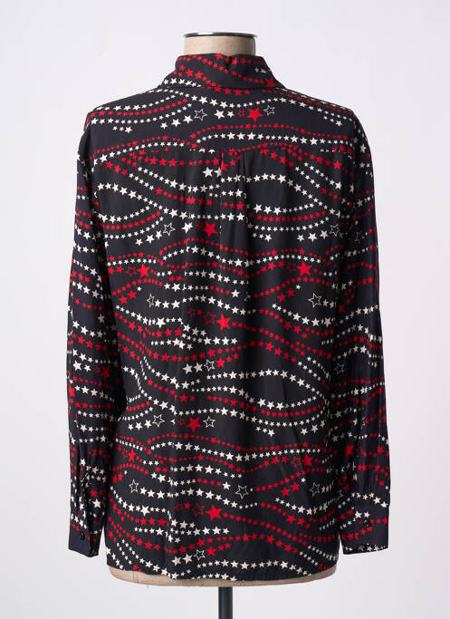 Cămașă imprimeu fantezie mâneci lungi negru GAUDI femme