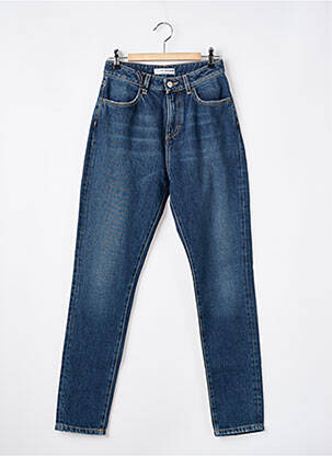Blugi cu croială slim buzunare albastru ICON DENIM femeie