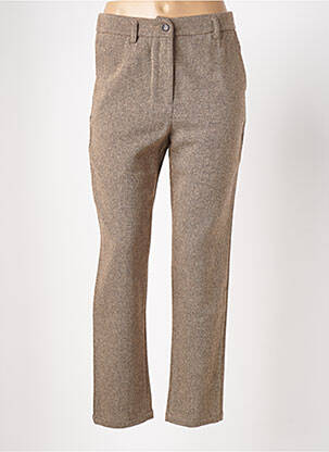 Pantalon drept bej BRAND UNIQUE femeie