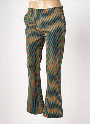 Pantalon evazat verde GAUDI femeie