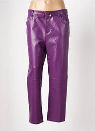 Pantalon drept buzunare violet IMPERIAL femeie