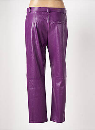 Pantalon drept buzunare violet IMPERIAL femeie