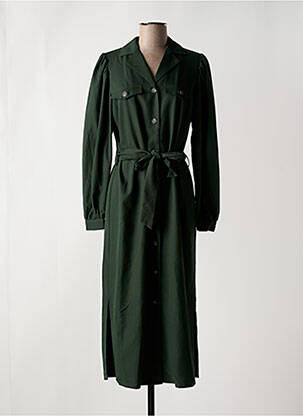 Rochie lungă verde MINIMUM femeie