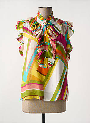 Top galben SUNCOO femeie