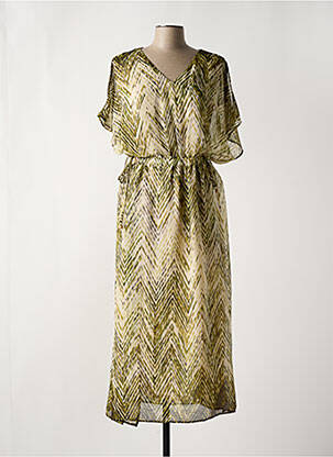 Rochie lungă verde PAZ TORRAS femeie