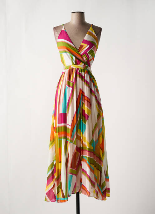 Rochie lungă galben SUNCOO femeie