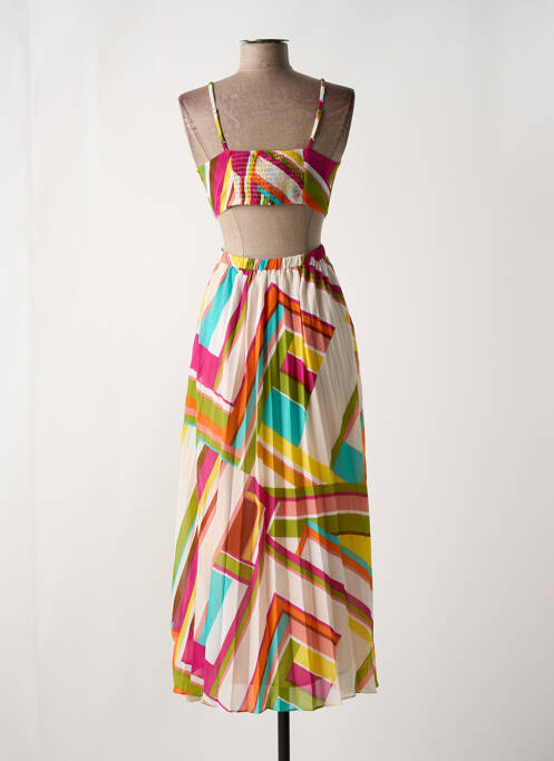 Rochie lungă galben SUNCOO femeie