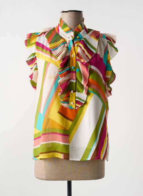 Top galben SUNCOO femeie