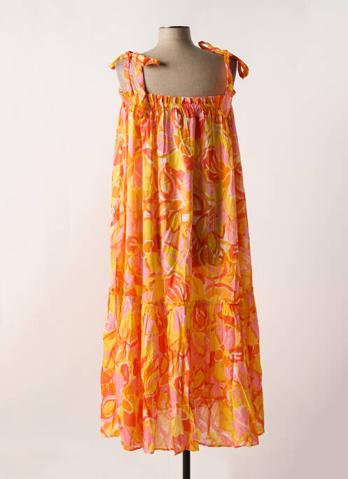 Rochie lungă portocaliu L'ATELIER D'ANNA femeie