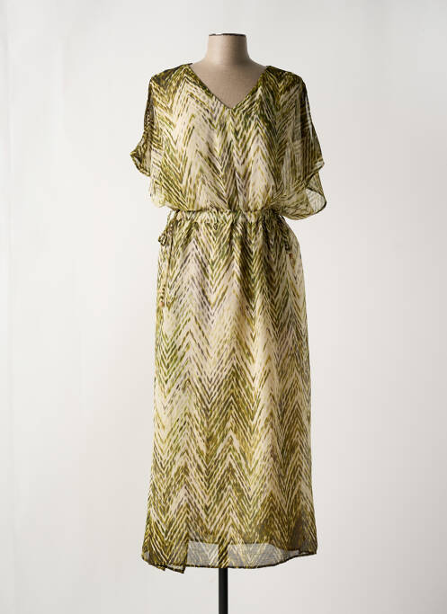 Rochie lungă verde PAZ TORRAS femeie