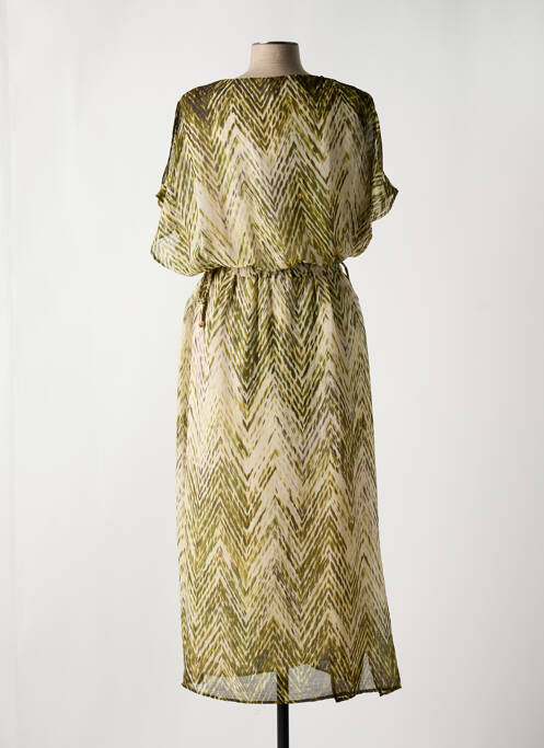 Rochie lungă verde PAZ TORRAS femeie