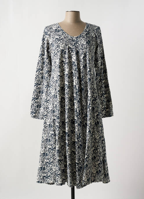 Rochie midi albastru KALI YOG femeie