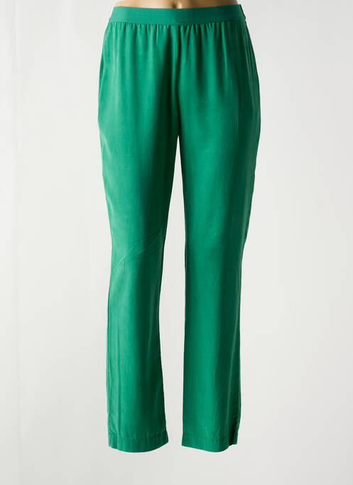 Pantalon slim verde NICE THINGS femeie
