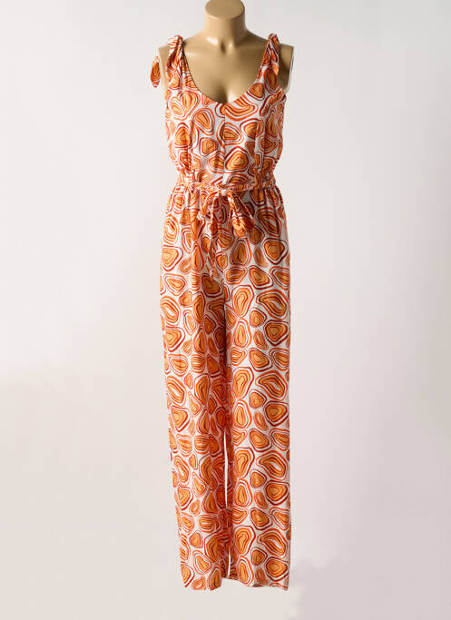 Salopetă-pantalon portocaliu MD'M femeie