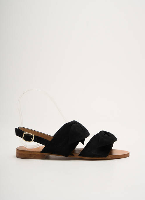 Sandale/Pantofi decupați negru PETITE MENDIGOTE femeie