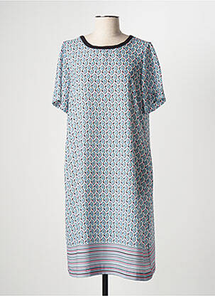 Rochie midi albastru THEL ELEGANCE femeie