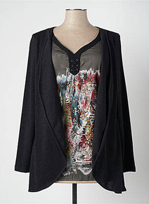 Twin-set negru ZELI femeie