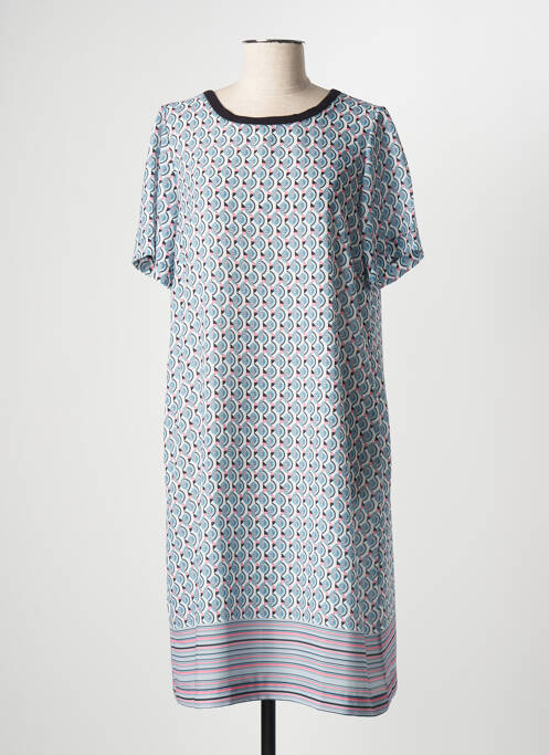 Rochie midi albastru THEL ELEGANCE femeie