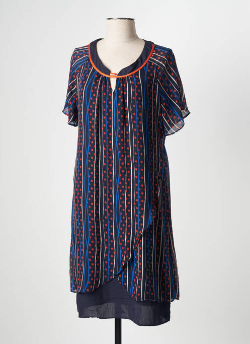 Rochie scurtă albastru S.QUISE femeie