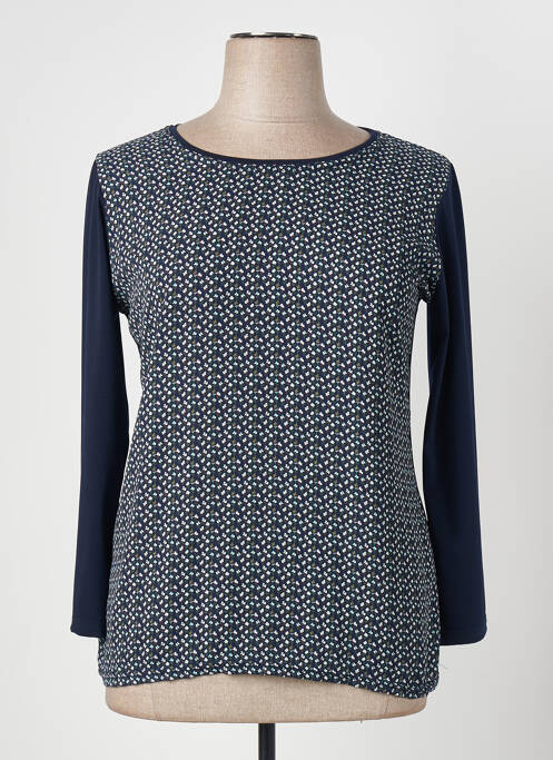 Top albastru PLURIELLES femeie