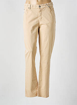 Pantalon slim țesătură poplin mărime normală bej LEE COOPER femeie