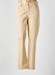 Pantalon slim țesătură poplin mărime normală bej LEE COOPER femme