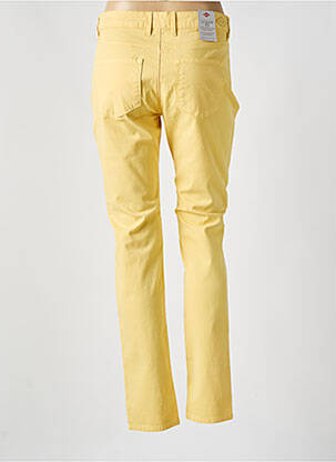 Pantalon slim țesătură poplin mărime normală galben LEE COOPER femeie