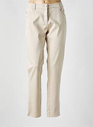 Pantalon drept elasticitate mărime normală bej GRIFFON femeie