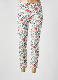Pantalon 7/8 elasticitate mărime normală alb LEE COOPER femme