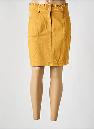Fustă scurtă galben C'EST BEAU LA VIE femeie