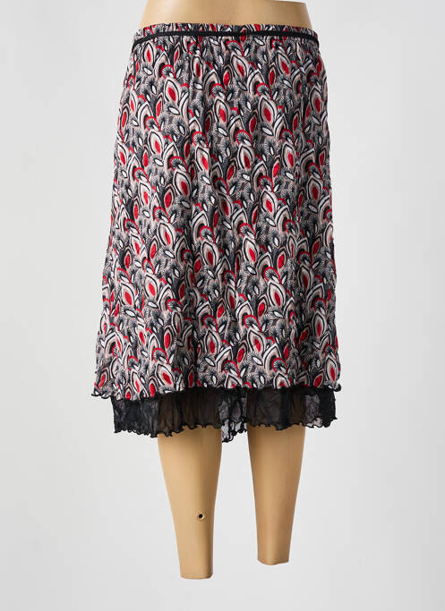 Fustă midi negru GRIFFON femeie