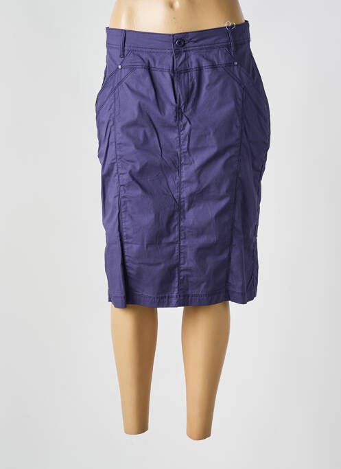 Fustă midi albastru GRIFFON femeie