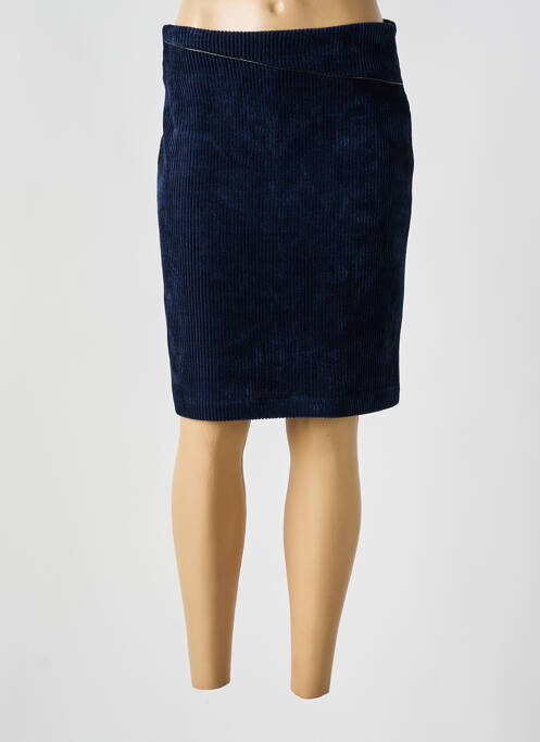 Fustă midi albastru PLURIELLES femeie