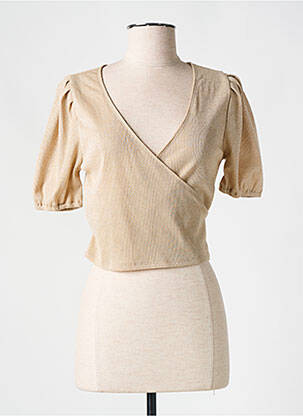 Top auriu MD'M femeie